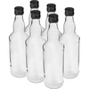 Boca 500 ml za votku, s crnim navojnim čepom, 6 kom. - 13 