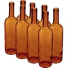 Boca za vino 0,75 L smeđa - paket 8 kom. - 6 