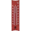 Drveni sobni termometar (-20 do +50°C), boja mahagonija, 15 cm ['unutarnji termometar', ' sobni termometar', ' termometar za unutrašnjost', ' kućni termometar', ' termometar', ' drveni sobni termometar', ' termometar s čitljivom skalom', ' termometar s pojačanom kapilarom']