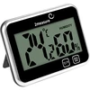 Meteorološka stanica – elektronička, bežična, crna ['meteorološka stanica', ' kućna meteorološka stanica', ' temperatura', ' temperatura okoline', ' kontrola temperature', ' elektronski termometar', ' unutarnji termometar', ' mjerač vlažnosti', ' termometar s higrometrom', ' termometar s mjeračem vlažnosti', ' mjerač vlažnosti zraka', ' meteorološka stanica']