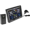 Meteorološka stanica RCC, DCF – elektronička, osvijetljena, bežična, senzor, crna - 3 