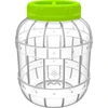 Nelomljiva, višenamjenska staklenka, 3 L ['staklenke za konzerve', ' staklenka', ' staklenka za krastavce', ' za likere', ' staklenka 3 l', ' staklenka s certifikatom', ' nelomljiva staklenka', ' univerzalna staklenka', ' višenamjenska staklenka', ' staklenka za konzerve', ' plastična staklenka', ' PET staklenka']