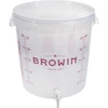 Posuda za fermentaciju 30 L s poklopcem i slavinom - 11 
