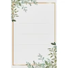 Samoljepljive etikete 60 x 90 mm za boce, staklenke, poklone s cvjetnim uzorkom - 20 kom. - 13 