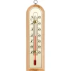 Sobni termometar sa zlatnom skalom (-10°C do +50°C) 16cm ['unutarnji termometar', ' sobni termometar', ' termometar za unutrašnjost', ' kućni termometar', ' termometar', ' drveni sobni termometar', ' termometar čitljiva skala', ' termometar zlatna skala', ' termometar za vješanje', ' mali termometar']