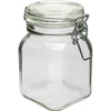 Staklenka Comfort 750 ml kvadratna. hermetički zatvorena ['staklenka za konzerve', ' staklenke za konzerve', ' obična staklenka', ' obične staklenke', ' jeftine staklenke']