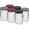 Staklenka TO 156 ml s poklopcem u boji fi 53/4 - 6 kom. ['staklenke', ' male staklenke', ' staklenka', ' staklena staklenka', ' staklene staklenke', ' staklenka s poklopcem', ' staklenke za konzerve', ' staklenka za konzerviranje', ' staklenke za konzerviranje', ' staklenke za začine', ' staklenka za džem', ' staklenka za konfiture', ' staklenka za med', ' staklenka za med']