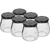 Staklenka twist-off 500ml "Obrnuta Amfora" s crnim poklopcem fi 82/6, 6 kom. - 13 