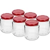 Staklenka twist-off, debeljko 580ml s bordo poklopcem fi82/6, 6 kom. ['staklenke', ' staklenka', ' set staklenki', ' spremnici', ' stakleni spremnici', ' staklenke za pohranu', ' kuhinjske staklenke', ' staklenke od stakla', ' staklenke s metalnim poklopcem', ' staklenke za pohranu hrane', ' staklenke za konzerve', ' staklenke za bilje', ' staklenke za kavu', ' staklenke za čaj', ' staklenke za perilicu posuđa', ' staklena staklenka', ' staklenka s poklopcem', ' komplet staklenki', ' staklenke za džem', ' staklenka debeljko', ' debeljko']