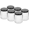 Staklenka twist-off, debeljko 580ml s crnim poklopcem fi 82/6, 6 kom. ['staklenke', ' staklenka', ' set staklenki', ' spremnici', ' stakleni spremnici', ' staklenke za pohranu', ' kuhinjske staklenke', ' staklenke od stakla', ' staklenke s metalnim poklopcem', ' staklenke za pohranu hrane', ' staklenke za konzerve', ' staklenke za bilje', ' staklenke za kavu', ' staklenke za čaj', ' staklenke za perilicu posuđa', ' staklena staklenka', ' staklenka s poklopcem', ' komplet staklenki', ' staklenke za džem', ' staklenka debeljko', ' debeljko']
