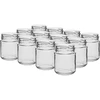 Tegla twist-off 212 ml, fi 66 - 12 kom. ['staklena tegla 200 ml', ' tegla 212 ml', ' staklene teglice', ' male tegle', ' tegle s poklopcima', ' staklene teglice', ' tegle za konzerve', ' teglice za džem', ' tegla poklopci voće', ' tegla za začine', ' tegla za konfiture']