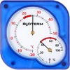 Unutarnji bimetalni termometar s higrometrom (-20 do +50°C), plavi - 8 