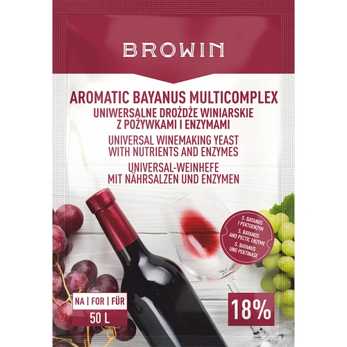 Aromatic Bayanus Multicomplex početni set za vino, 40 g