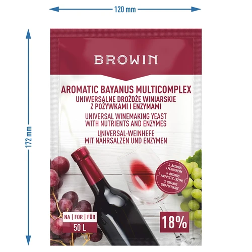 Aromatic Bayanus Multicomplex početni set za vino, 40 g - 4