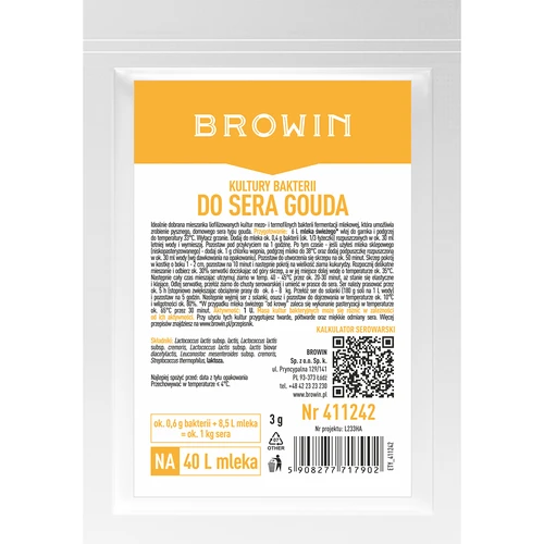 Bakterijske kulture za sir gouda