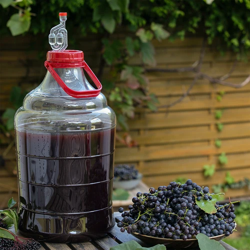 Balon za vino lagan, nelomljiv s ručkom, 20 L - 7