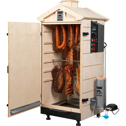 Bezokvirna pušnica dragON PLYWOOD NATURE s digitalnim kontrolerom, 200 L - 4