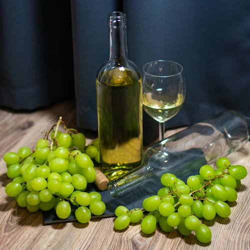 Bijela boca za vino 0,75 L - paket 8 kom. - 4