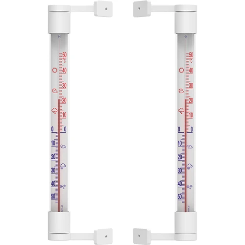 Bijeli vanjski termometar (-50°C do +50°C) 22cm - 3