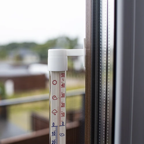 Bijeli vanjski termometar (-60°C do +50°C) 23cm - 3