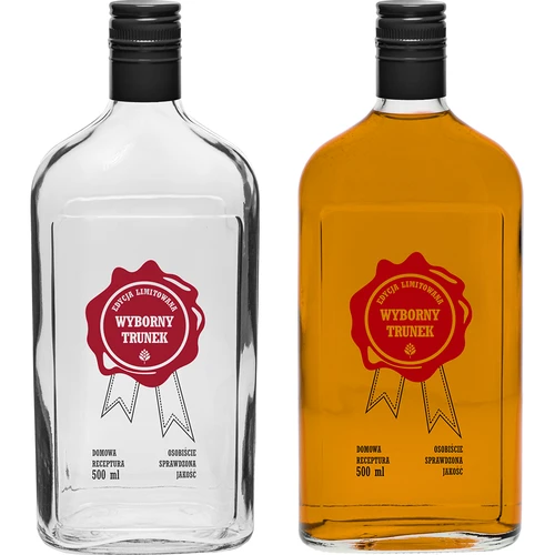 Boca 500 ml s navojnim čepom, s tiskom „Vrhunski napitak”, 1 kom. - 4