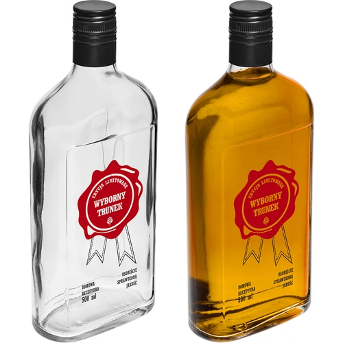 Boca 500 ml s navojnim čepom, s tiskom „Vrhunski napitak”, 1 kom. - 5