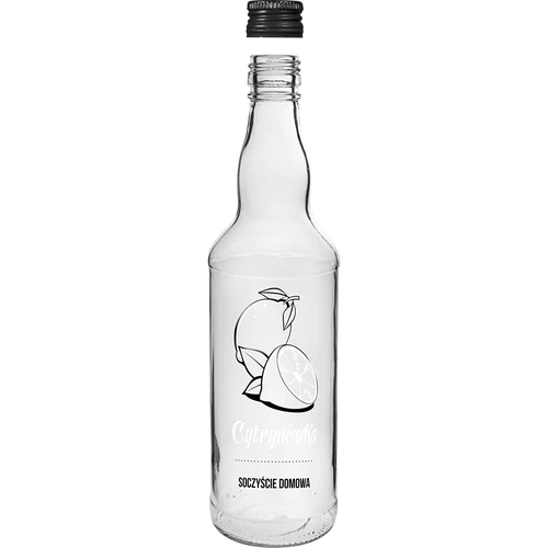 Boca 500 ml s navojnim čepom, tisak „Limunovača”, 1 kom. - 2