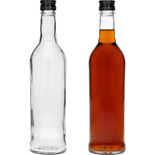 Boca 500 ml Vitka, s crnim čepom, za votku, 6 kom. - 5
