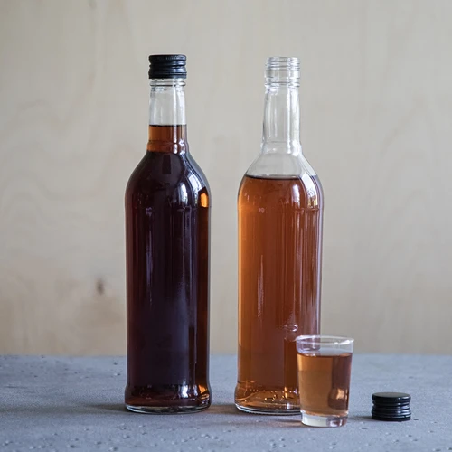 Boca 500 ml Vitka, s crnim čepom, za votku, 6 kom. - 9