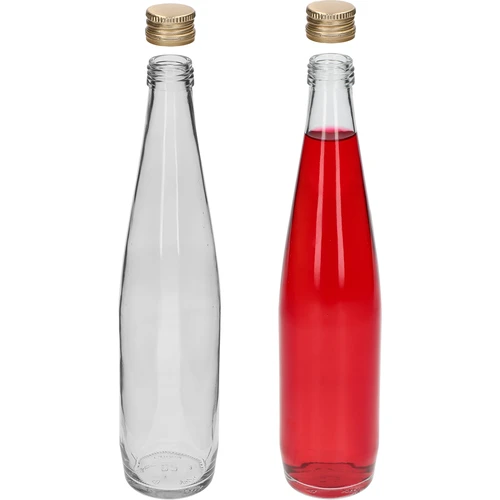 Boca Club 500 ml sa zlatnim navojnim čepom, set 6 kom. - 5