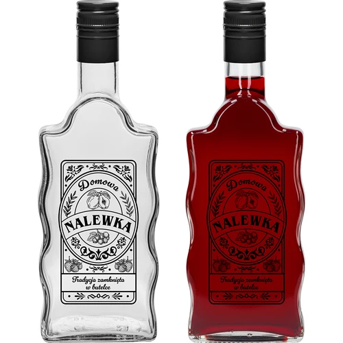 Boca Klasztorna 500 ml s navojnim čepom, s natpisom „Nalewka”, 1 kom. - 2