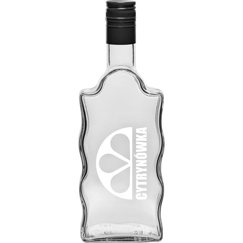 Boca Klasztorna 500 ml s navojnim čepom i natpisom „Cytrynówka”, uzorak 2