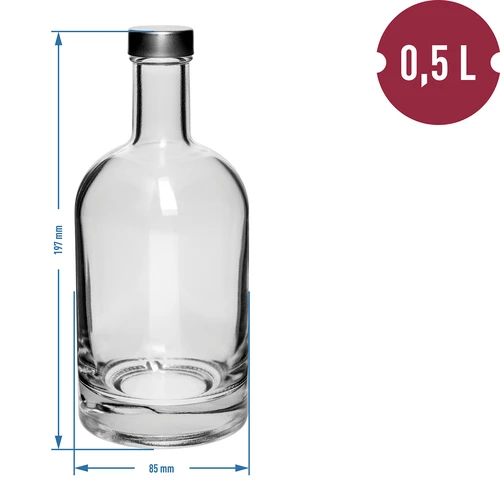 Boca Miss Barku 500 ml s navojnim čepom, 1 kom. - 2