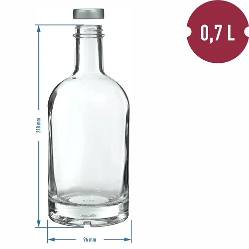 Boca Miss Barku 700 ml s navojnim čepom, 1 kom. - 5