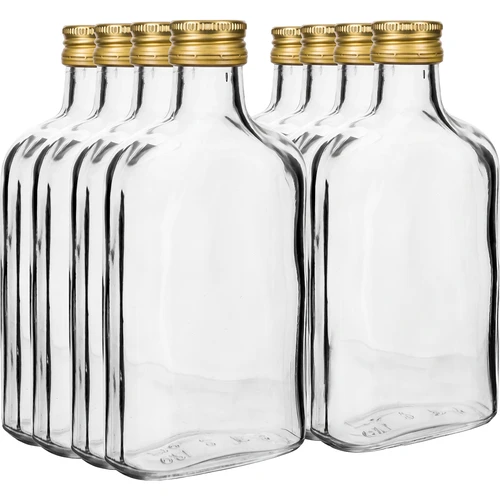 Boca za likere pljoska 100 ml + čep 8 kom. - 2