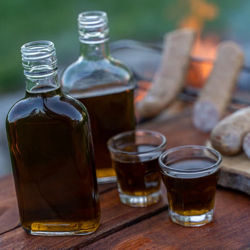 Boca za likere pljoska s čepom 200 ml 10 kom - 8