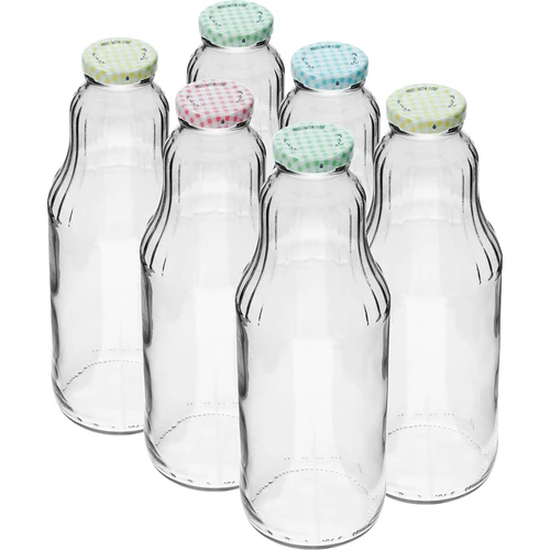 Boca za sok 1 L s čepom twist off - fi 43
