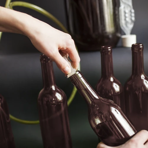 Boca za vino 0,75 L smeđa - paket 8 kom. - 9