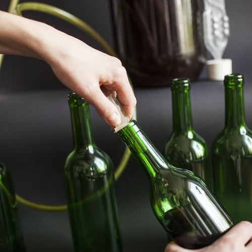 Boca za vino 0,75 L zelena - paket 8 kom. - 10