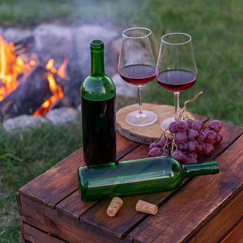 Boca za vino 0,75 L zelena - paket 8 kom. - 7