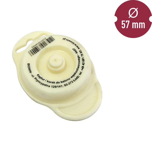Čep / kapica za balone s uskim grlom fi57mm - 2