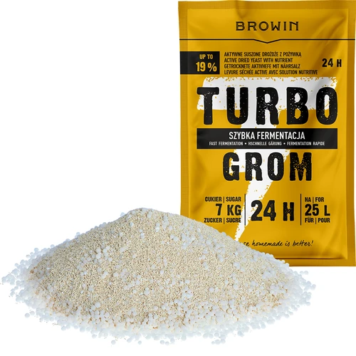 Destilacijski kvasac Turbo Grom 24h - 3