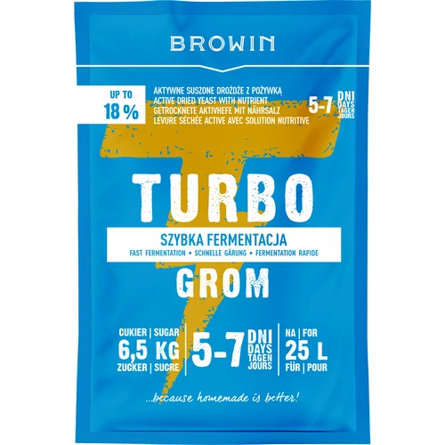 Destilacijski kvasac Turbo Grom 5-7 dana