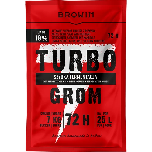 Destilacijski turbokvasac Turbo Grom 72 h