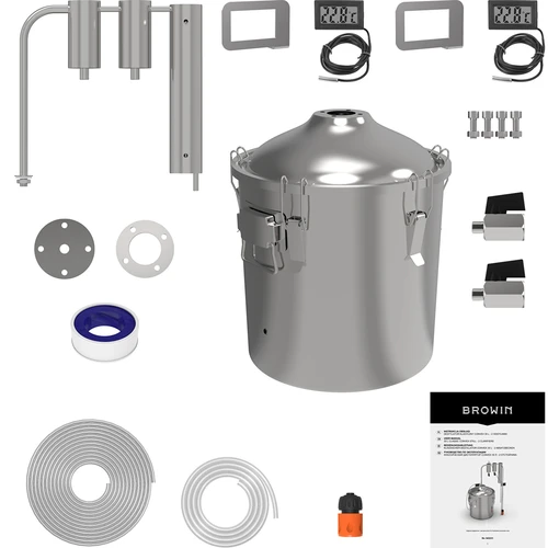 Destilator hawkSTILL 1.0 CONVEX 30 L - 2 suhoparnika - 3