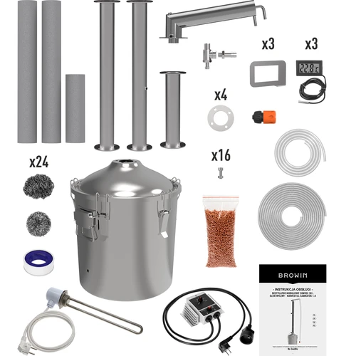 Destilator Hawkstill Aabratek 1.0 Električni, 30 L - 2
