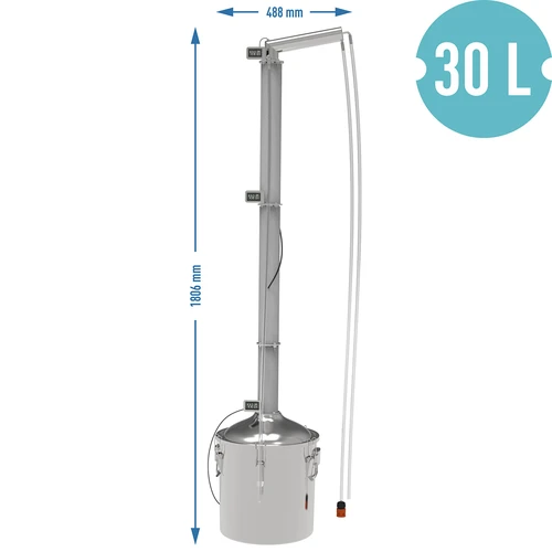 Destilator Hawkstill Aabratek 1.0 Električni, 30 L - 17