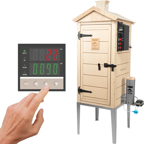 Električna pušnica dragON PLYWOOD NATURE 100E s grijaćim modulom i kontrolerom