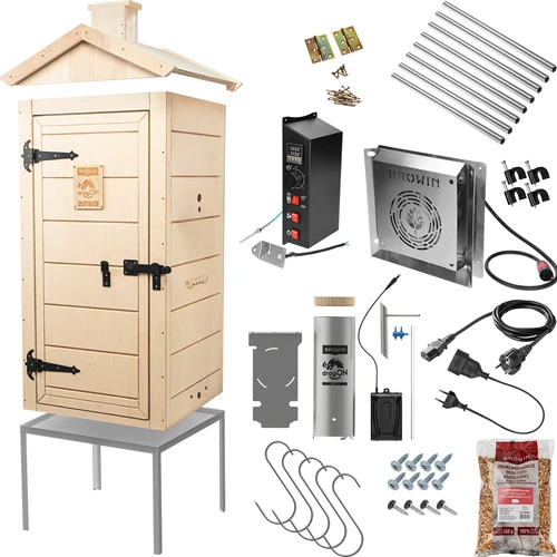 Električna pušnica dragON PLYWOOD NATURE 100E s grijaćim modulom i kontrolerom - 2