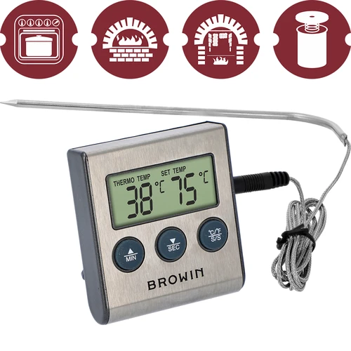 Elektronički kuhinjski termometar s sondom (0°C do 250°C) - 2